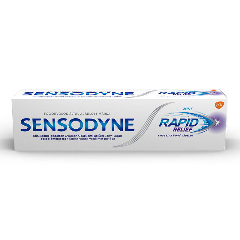 Sensodyne Rapid fluoridos fogkrém 75 ml Sensodyne Rapid fluoridos fogkrém 75 ml
