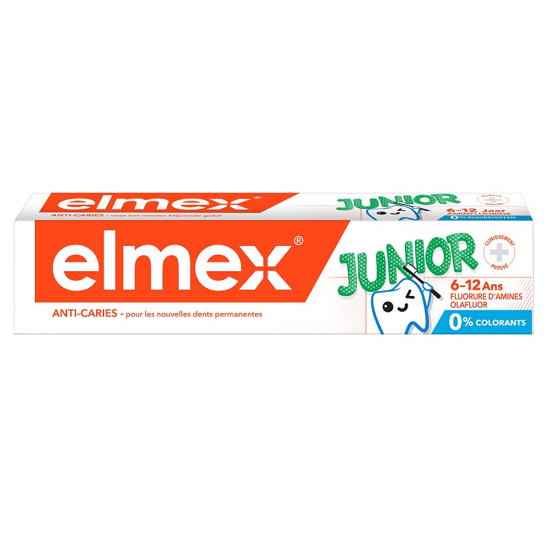 Elmex Junior fogkrém 6-12 éveseknek aminfluoriddal Elmex Junior fogkrém 6-12 éveseknek aminfluoriddal