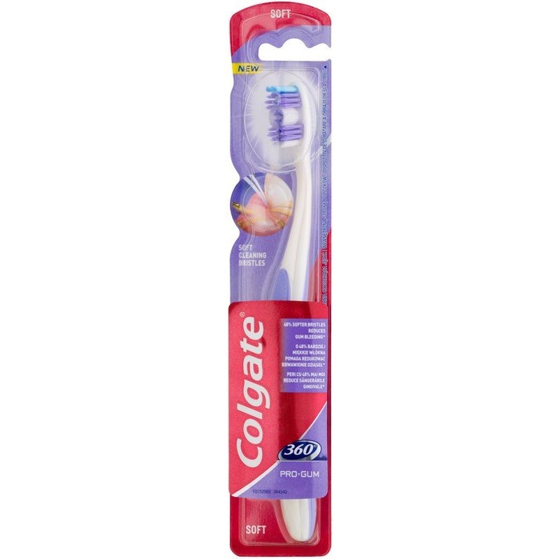 Colgate 360 Pro Gum fogkefe Soft Colgate 360 Pro Gum fogkefe Soft