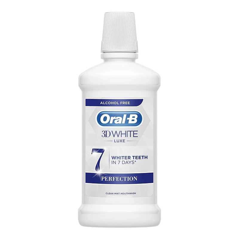 Oral-B 3D White Luxe szájvíz 500ml Oral-B 3D White Luxe szájvíz 500ml