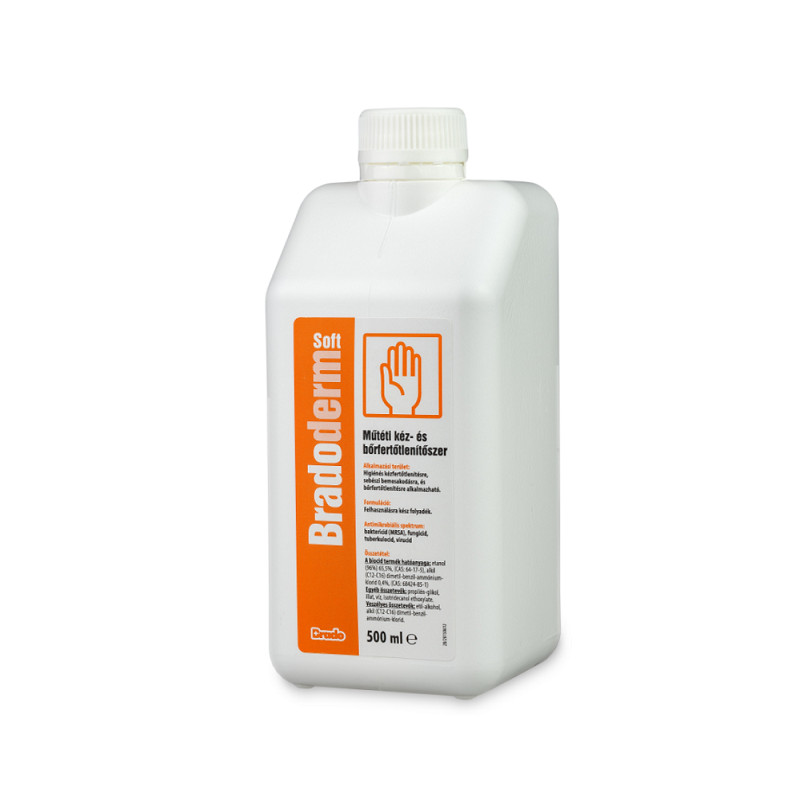 Bradoderm műtéti kéz- és bőrfertőtlenítő 500ml Bradoderm műtéti kéz- és bőrfertőtlenítő 500ml