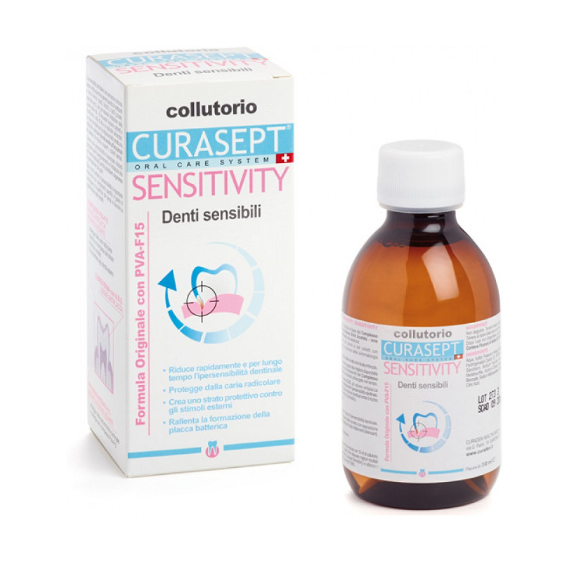 Curasept Sensitivity szájvíz 200ml Curasept Sensitivity szájvíz 200ml