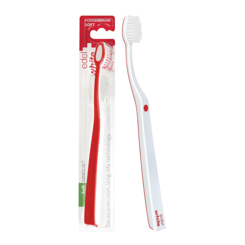 Edel+White Flosserbrush Soft fogkefe Edel+White Flosserbrush Soft fogkefe