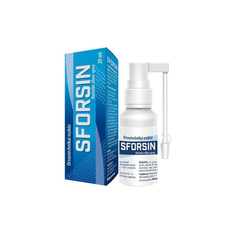 Sforsin Horkolás elleni spray 20ml Sforsin Horkolás elleni spray 20ml
