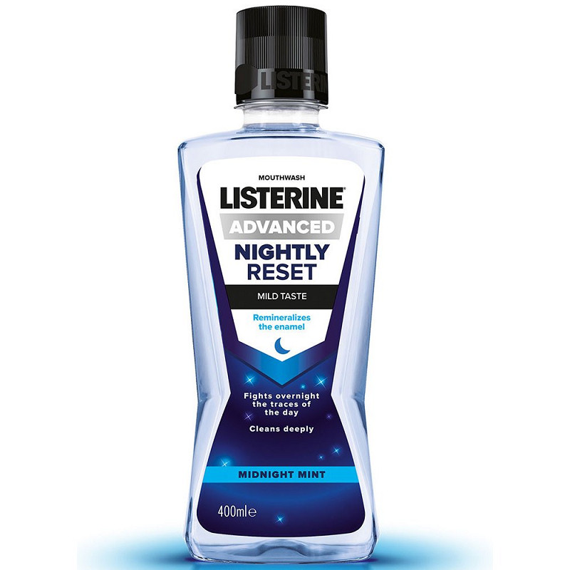 Listerine Nightly Reset szájvíz 400ml Listerine Nightly Reset szájvíz 400ml