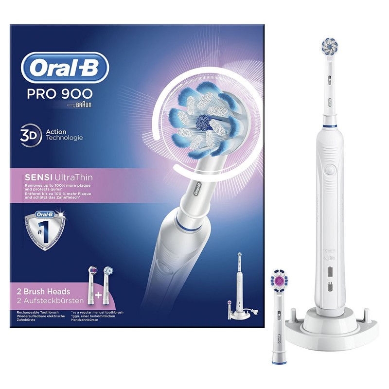Oral-B PRO 900 Sensi UltraThin elektromos fogkefe Oral-B PRO 900 Sensi UltraThin elektromos fogkefe