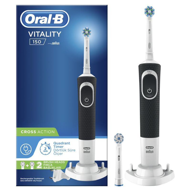 Oral-B Vitality D150 CrossAction és Sensi Ultrathin elektromos fogkefe Oral-B Vitality D150 CrossAction és Sensi Ultrathin elektromos fogkefe