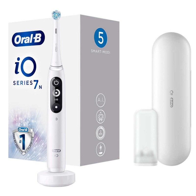 Oral-B iO Series 7N White elektromos fogkefe Oral-B iO Series 7N White elektromos fogkefe